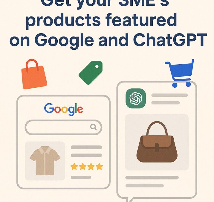 Get your SME’s products featured on Google and ChatGPT